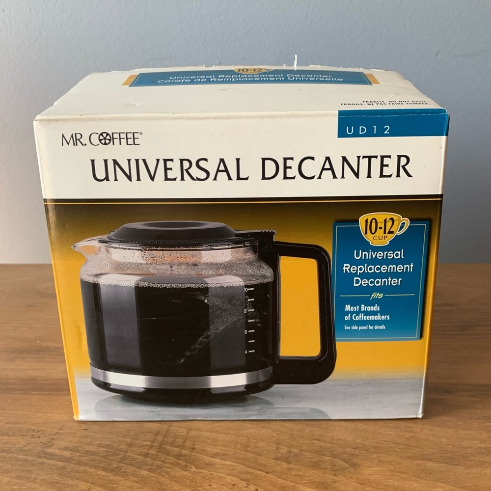 Mr. Coffee Replacement Carafe Decanter 10-12 cups
